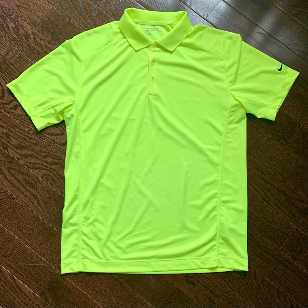 Nike Men’s Neon Dri-Fit Golf Polo